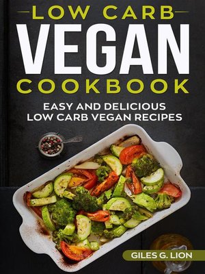 Low-Carb Vegan Cookbook - ebook